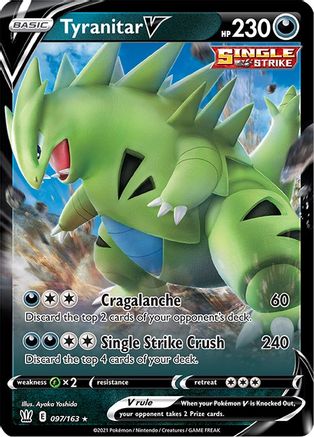 Tyranitar V 97/163 - Battle Styles Holofoil - Poke-Collect