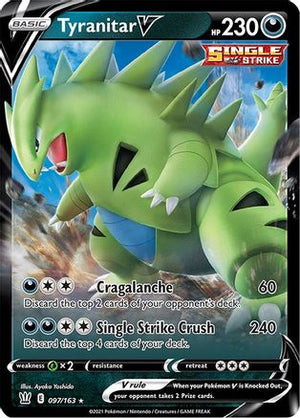 Tyranitar V 97/163 - Battle Styles Holofoil