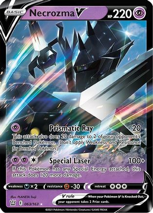 Necrozma V 63/163 - Battle Styles Holofoil - Poke-Collect