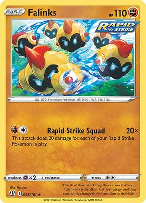 Falinks 83/163 - Battle Styles Reverse Holofoil - Poke-Collect