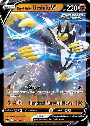 Rapid Strike Urshifu V 87/163 - SWSH05 Battle Styles Holofoil - Poke-Collect