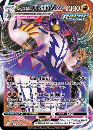 Rapid Strike Urshifu VMAX 88/163 - SWSH05 Battle Styles Holofoil - Poke-Collect
