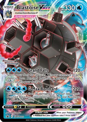 Blastoise VMAX - SWSH103 SWSH103/307 - SWSH Sword & Shield Promo Cards Holofoil - Poke-Collect