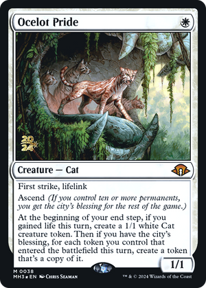 Ocelot Pride (PRE-038) - Modern Horizons 3 Promos Foil