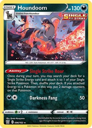 Houndoom - 096/163 96 - Deck Exclusives - Poke-Collect