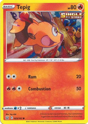 Tepig - 023/163 (Cosmos Holo) 23 - Miscellaneous Cards & Products Holofoil - Poke-Collect