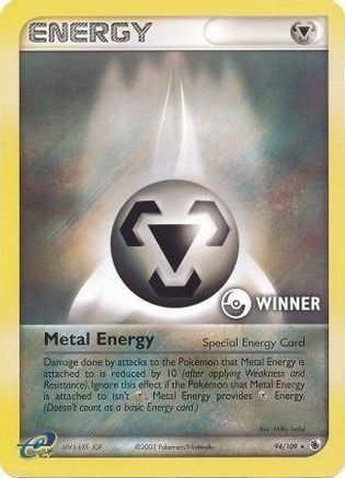 Metal Energy (Special) - 94/109 [Winner] 94 - League & Championship Cards Holofoil - Poke-Collect