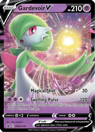 Gardevoir V - SWSH105 SWSH105/307 - SWSH Sword & Shield Promo Cards Holofoil - Poke-Collect