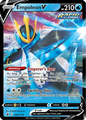 Empoleon V - SWSH108 SWSH108/307 - SWSH Sword & Shield Promo Cards Holofoil - Poke-Collect