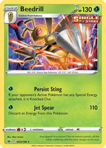 Beedrill 3/198 - Chilling Reign Reverse Holofoil - Poke-Collect