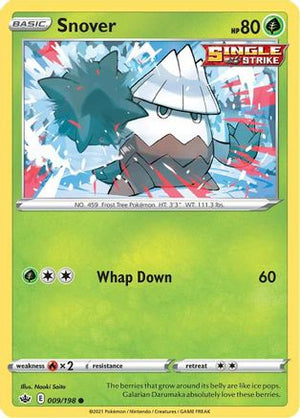 Snover 9/198 - Chilling Reign - Poke-Collect