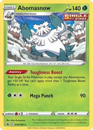 Abomasnow 10/198 - Chilling Reign - Poke-Collect