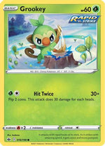 Grookey 16/198 - SWSH06 Chilling Reign Reverse Holofoil - Poke-Collect