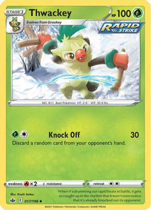 Thwackey 17/198 - Chilling Reign - Poke-Collect