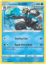 Rapid Strike Urshifu 44/198 - SWSH06 Chilling Reign Holofoil - Poke-Collect