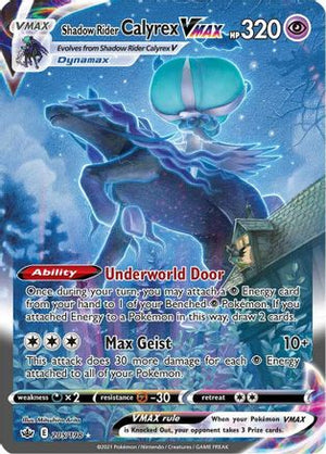 Shadow Rider Calyrex VMAX 205/198 - Chilling Reign Holofoil - Poke-Collect