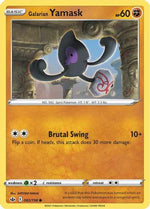 Galarian Yamask 82/198 - SWSH06 Chilling Reign Reverse Holofoil - Poke-Collect
