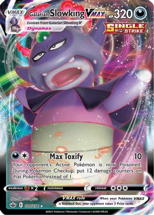 Galarian Slowking VMAX 100/198 - Chilling Reign Holofoil - Poke-Collect