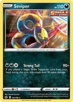 Seviper 102/198 - SWSH06 Chilling Reign Reverse Holofoil - Poke-Collect