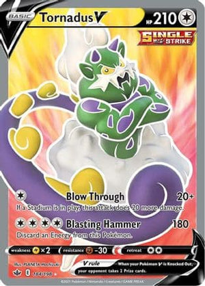 Tornadus V 184/198 - Chilling Reign Holofoil - Poke-Collect