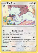 Furfrou 126/198 - SWSH06 Chilling Reign Reverse Holofoil - Poke-Collect
