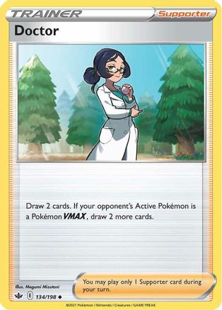 Doctor 134/198 - SWSH06 Chilling Reign - Poke-Collect
