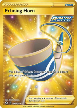 Echoing Horn 225/198 - Chilling Reign Holofoil - Poke-Collect