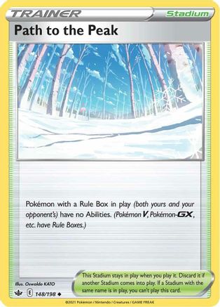 Path to the Peak 148/198 - SWSH06 Chilling Reign Reverse Holofoil - Poke-Collect