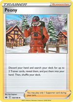 Peony 150/198 - SWSH06 Chilling Reign - Poke-Collect