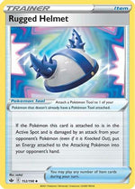 Rugged Helmet 152/198 - SWSH06 Chilling Reign Reverse Holofoil - Poke-Collect