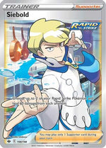 Siebold (Full Art) 198/198 - SWSH06 Chilling Reign Holofoil - Poke-Collect