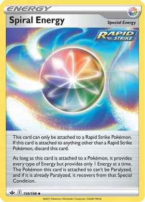 Spiral Energy 159/198 - Chilling Reign - Poke-Collect