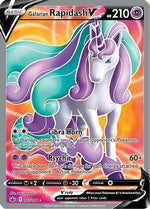 Galarian Rapidash V (Full Art) 167/198 - SWSH06 Chilling Reign Holofoil - Poke-Collect