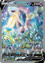 Galarian Rapidash V (Alternate Full Art) 168/198 - SWSH06 Chilling Reign Holofoil - Poke-Collect