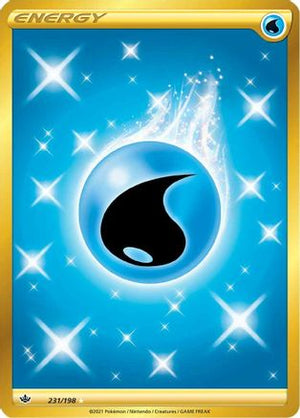 Water Energy 231/198 - Chilling Reign Holofoil - Poke-Collect