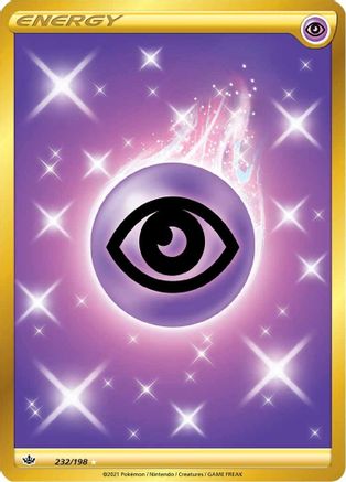 Psychic Energy (Secret) 232/198 - SWSH06 Chilling Reign Holofoil - Poke-Collect