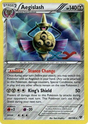 Aegislash (Prerelease Promo) 86 - XY Promos Holofoil - Poke-Collect