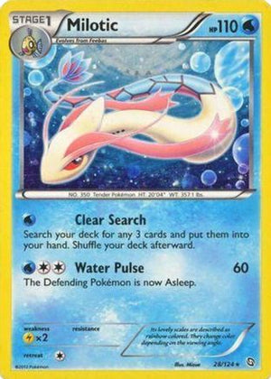 Milotic - 28/124 (Cosmos Holo) 28 - Blister Exclusives Holofoil - Poke-Collect