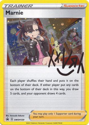 Marnie SWSH120/307 - SWSH Black Star Promos Holofoil - Poke-Collect