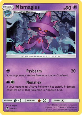 Mismagius SM245/248 - SM Black Star Promos - Poke-Collect