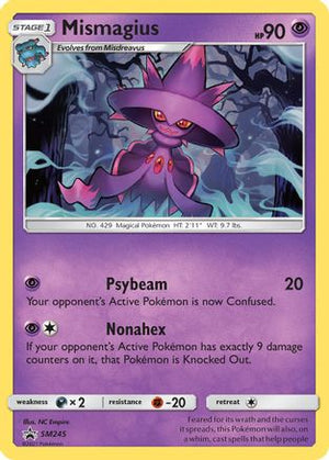 Mismagius SM245/248 - SM Black Star Promos - Poke-Collect