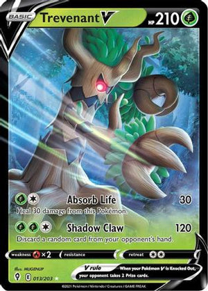 Trevenant V 13/203 - Evolving Skies Holofoil - Poke-Collect