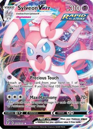 Sylveon VMAX 75/203 - Evolving Skies Holofoil - Poke-Collect