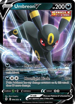 Umbreon V 94/203 - Evolving Skies Holofoil - Poke-Collect