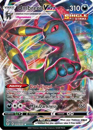 Umbreon VMAX 95/203 - Evolving Skies Holofoil - Poke-Collect