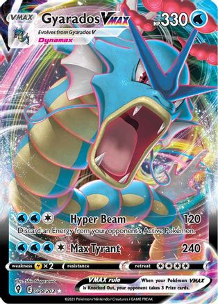 Gyarados VMAX 29/203 - Evolving Skies Holofoil - Poke-Collect