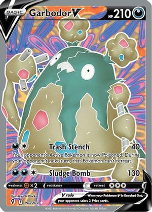 Garbodor V 190/203 - Evolving Skies Holofoil - Poke-Collect