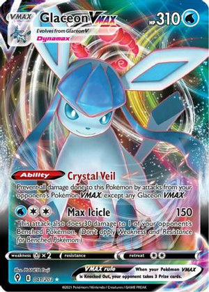 Glaceon VMAX 41/203 - Evolving Skies Holofoil - Poke-Collect