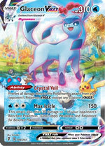Glaceon VMAX (Alternate Art Secret) 209/203 - SWSH07 Evolving Skies Holofoil - Poke-Collect