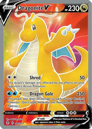 Dragonite V 191/203 - Evolving Skies Holofoil - Poke-Collect